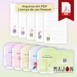 Papéis de Carta e envelopes para testemunho por cartas JW