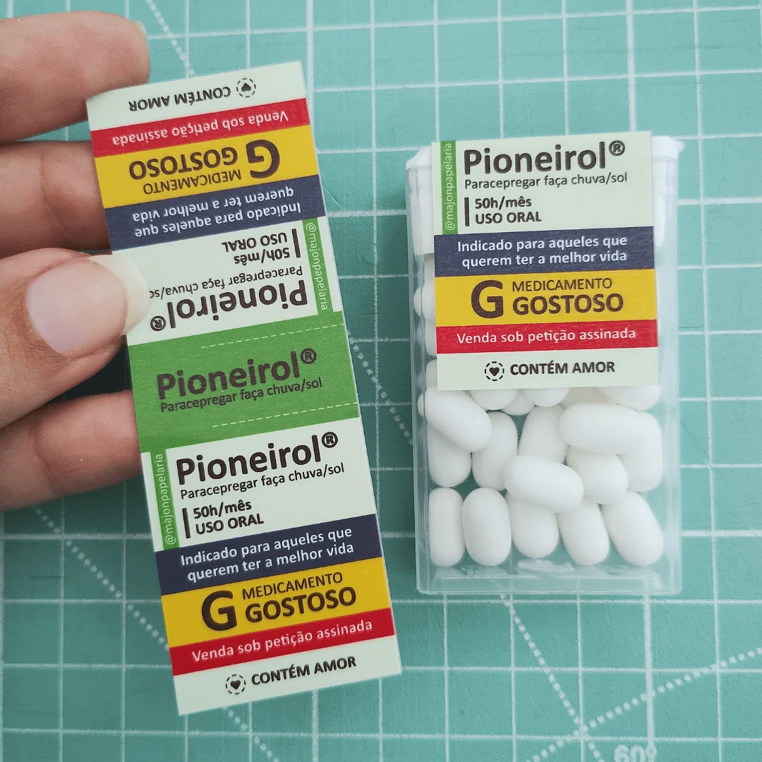 Adesivo Pioneirol para TicTac