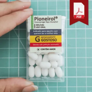 Adesivo Pioneirol para TicTac - (PDF)