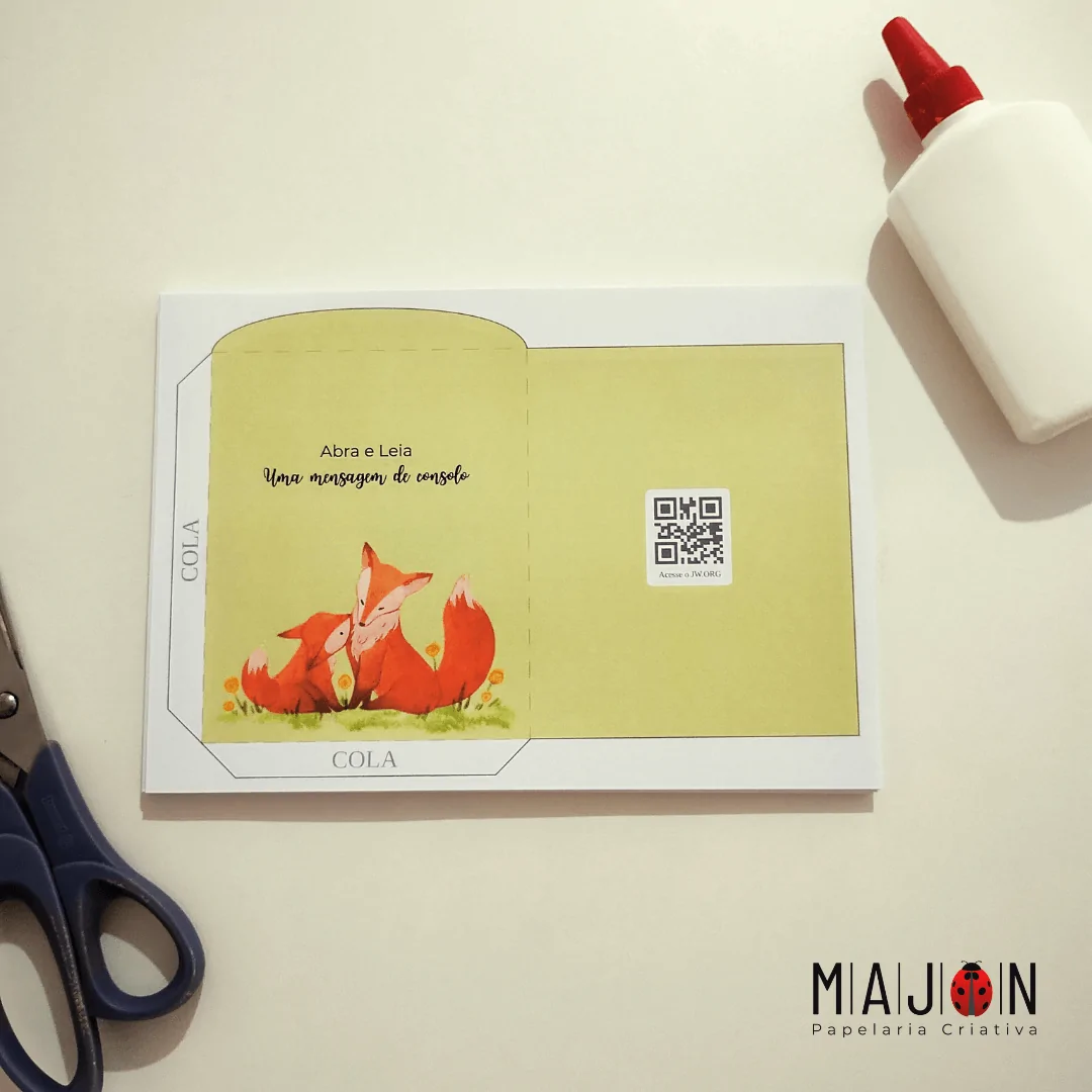 Kit de envelopes para montagem - Coleção Bichinhos - Imagem 2