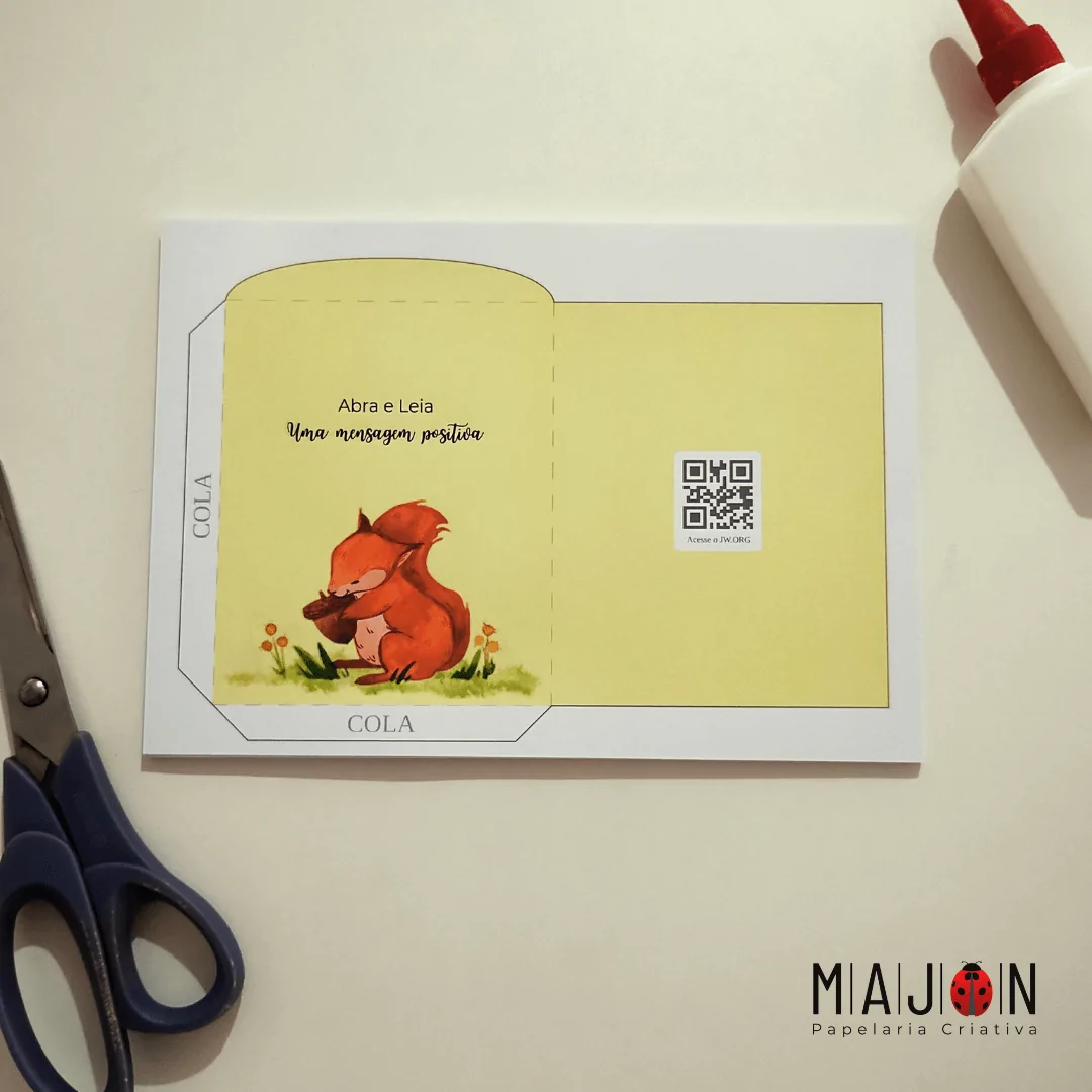 Kit de envelopes para montagem - Coleção Bichinhos - Imagem 3